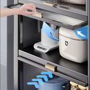 Armário de cozinha para armazenamento, suporte móvel para micro-ondas, estante utensílios de cozinha