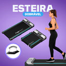 Esteira Elétrica Portátil Dobrável Ergométrica Fitness